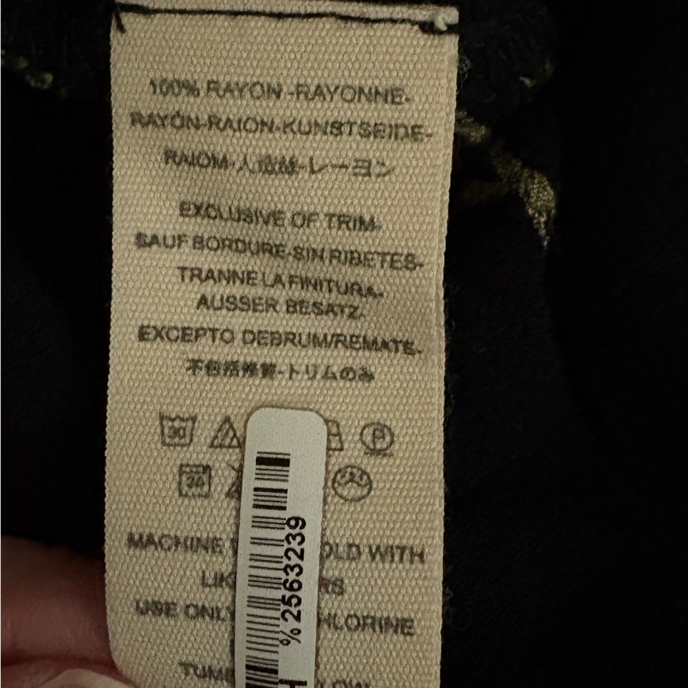 XS Free People Time On My Side Black Floral Wrap Dress - Picture 5 of 10